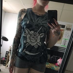 CHELSEA GRIN TANK TOP